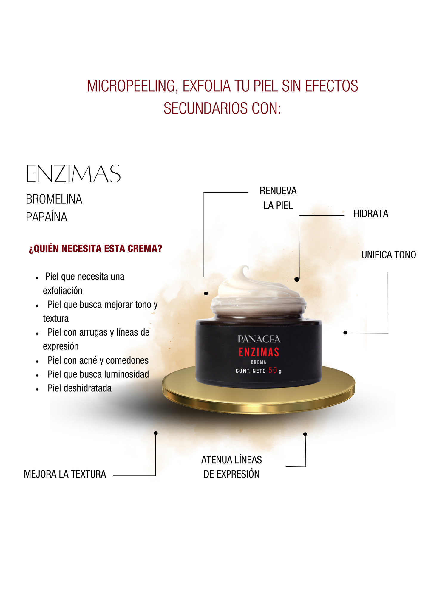 Crema de ENZIMAS