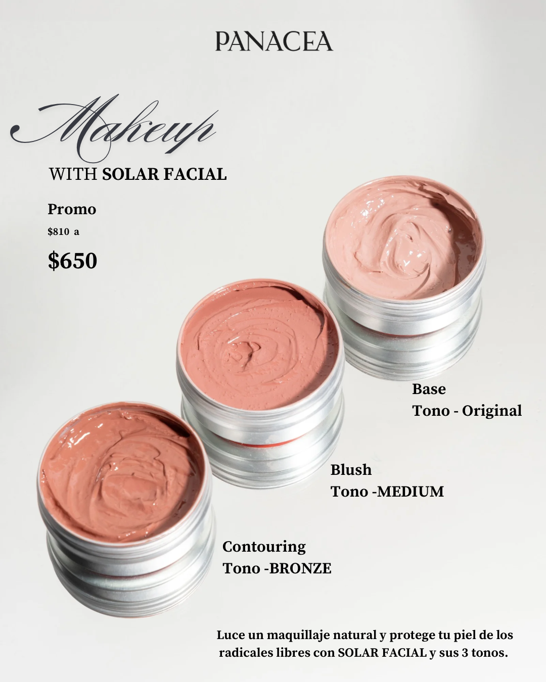 PROMO MAKEUP WITH SOLAR FACIAL