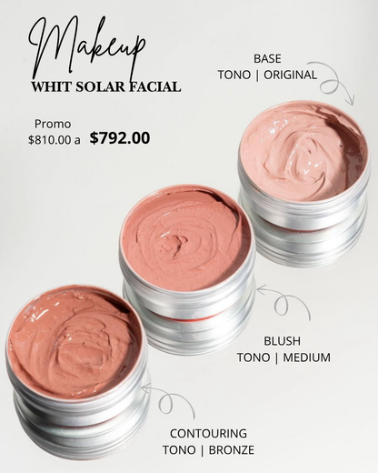 PROMO MAKEUP WITH SOLAR FACIAL